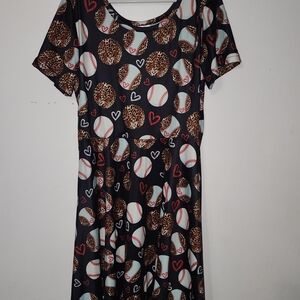 Boutique Baseball Dress